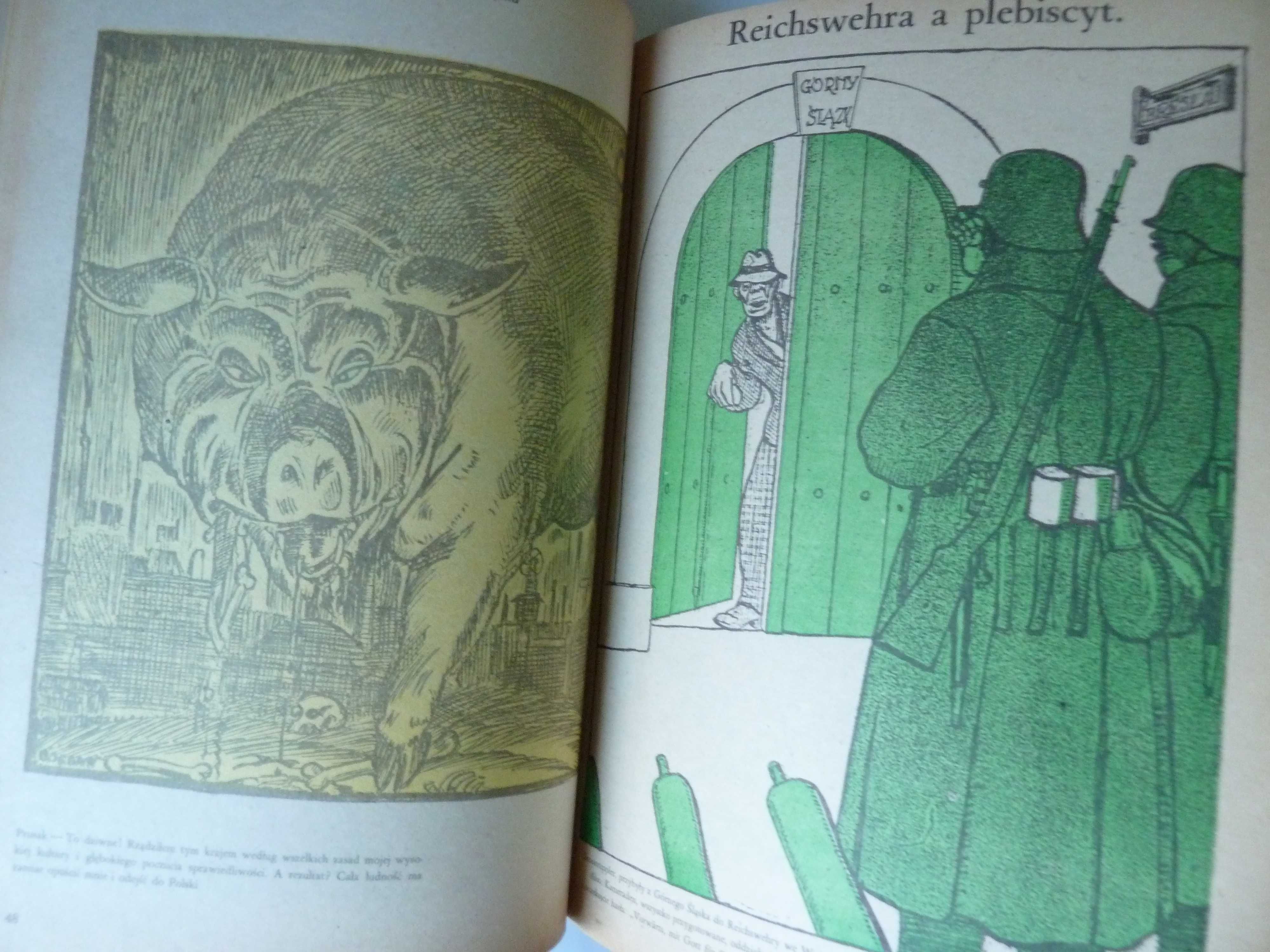 Śląski kogel -mogel czyli wybór karykatur ,satyr (powstania śląskie )