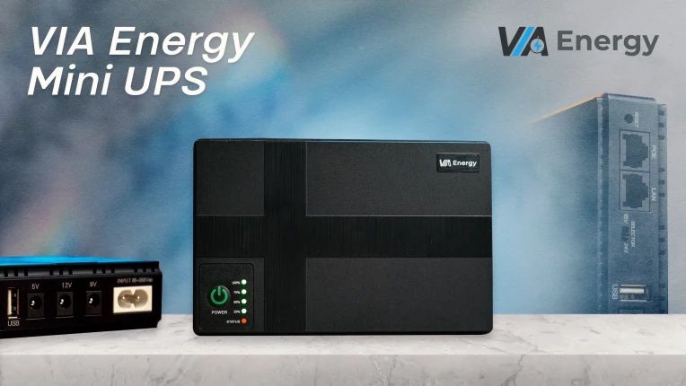 Безперебійник VIA Energy Mini UPS - ДБЖ для роутера  10400 мА·г 18 Вт