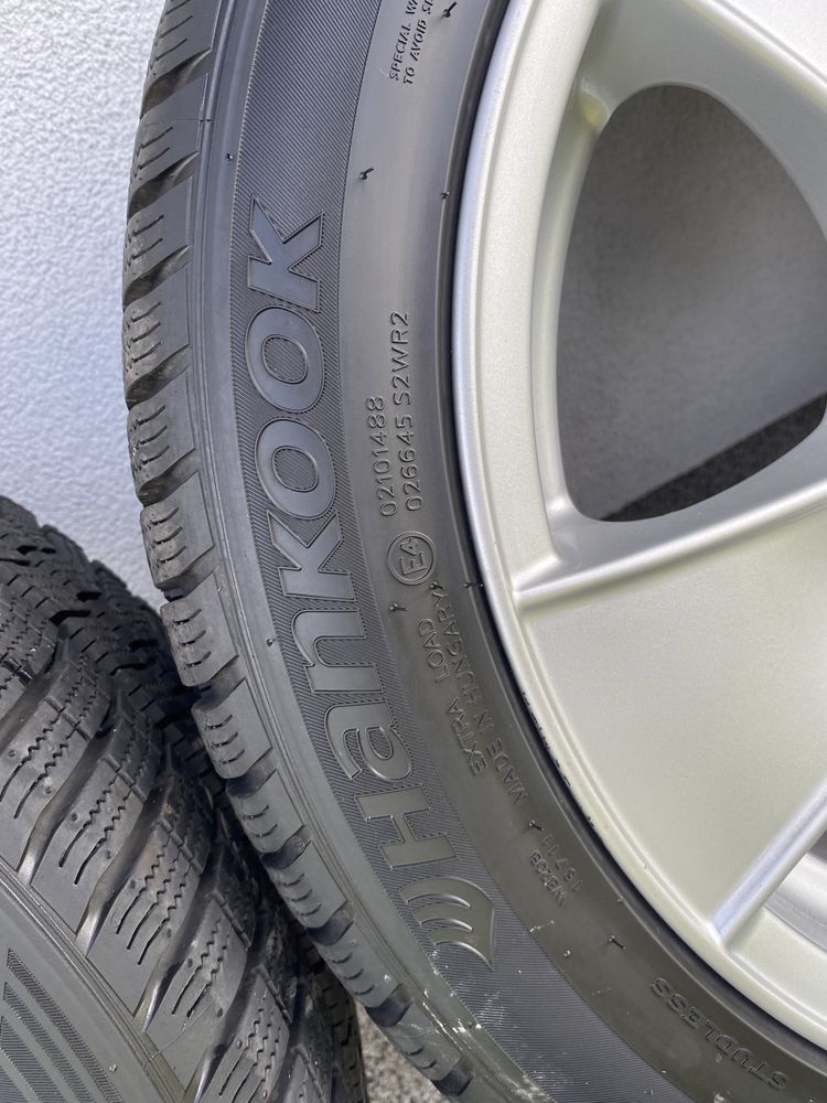 Koła zimowe BMW F10/F11 245/45/R17 HANKOOK 8.2mm DOT 2822