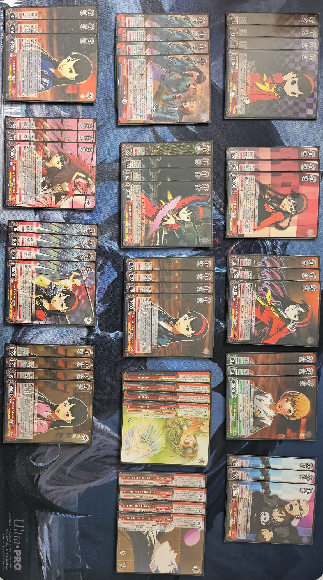 weiss schwarz decks e bulk