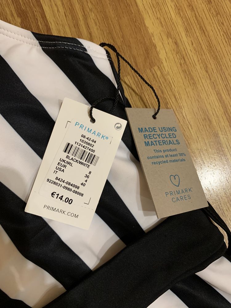 Новый купальник PRIMARK, 36р.