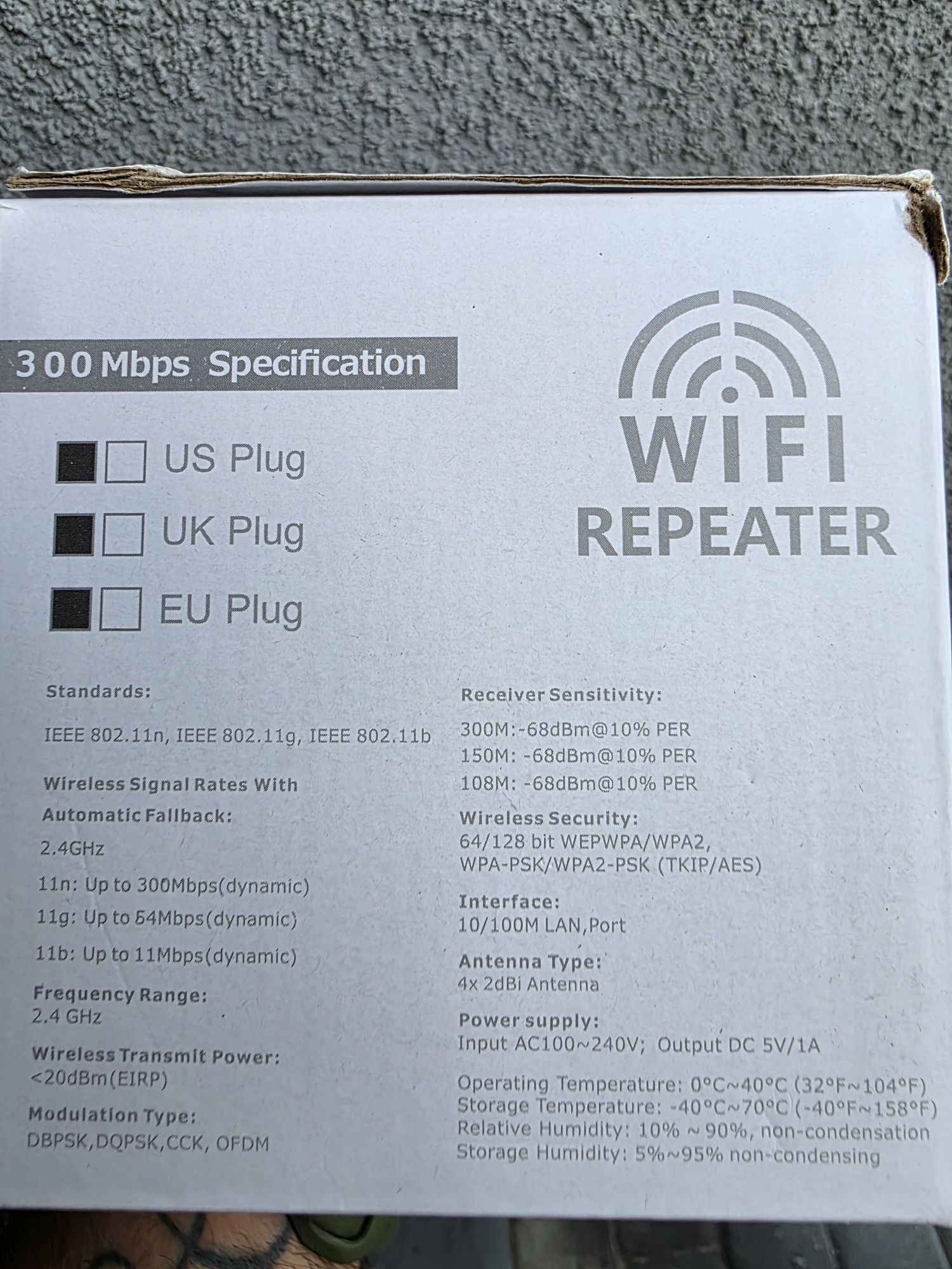 WZMACNIACZ Sygnału WiFi Sieci MOCNY 1200Mb/s