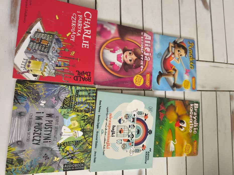 Zestaw audiobooków dla dzieci