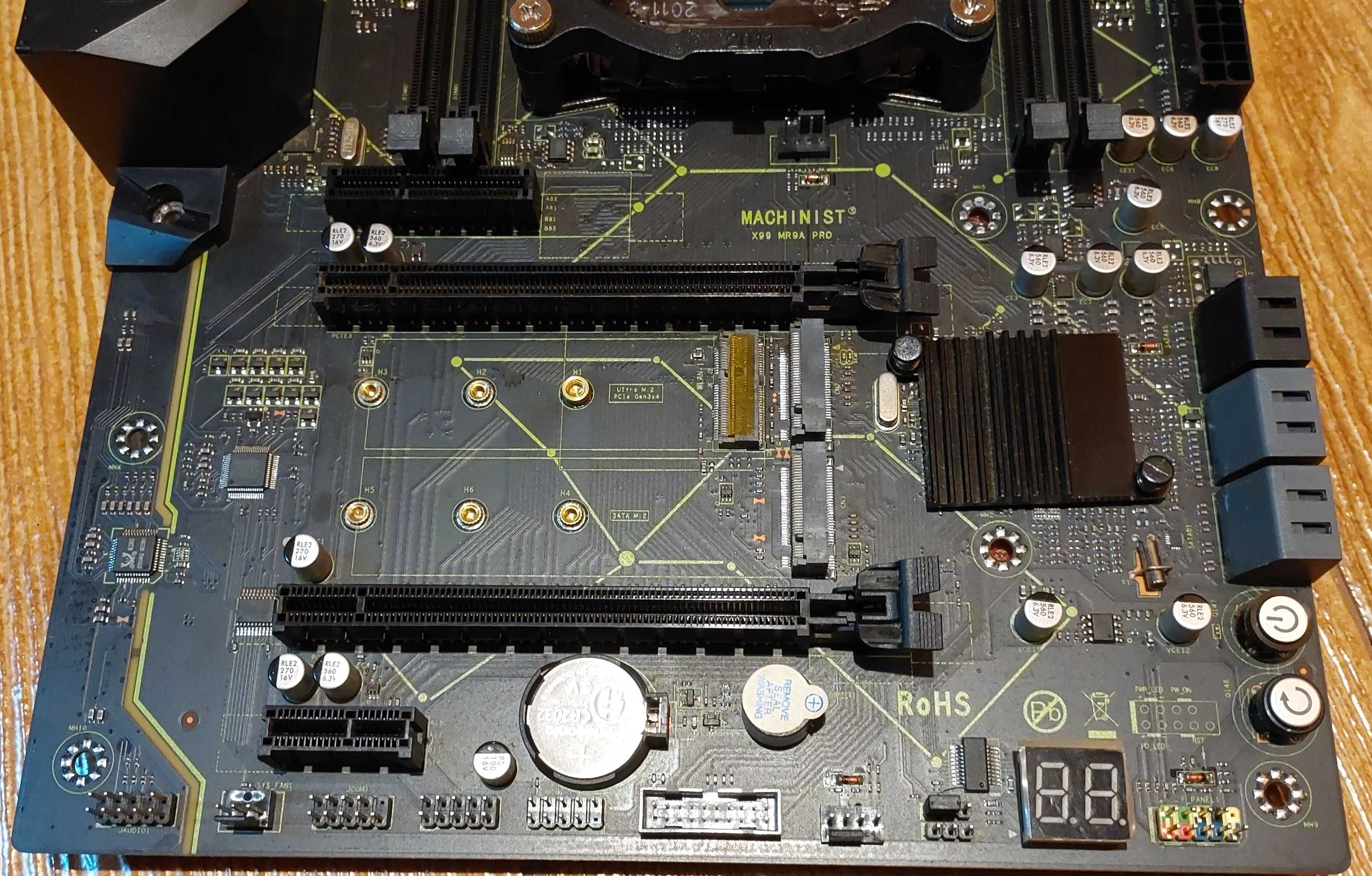 Kit Motherboard X99: Machinist MR9A Pro + i7-6800K + 32GB DDR4 G.Skill