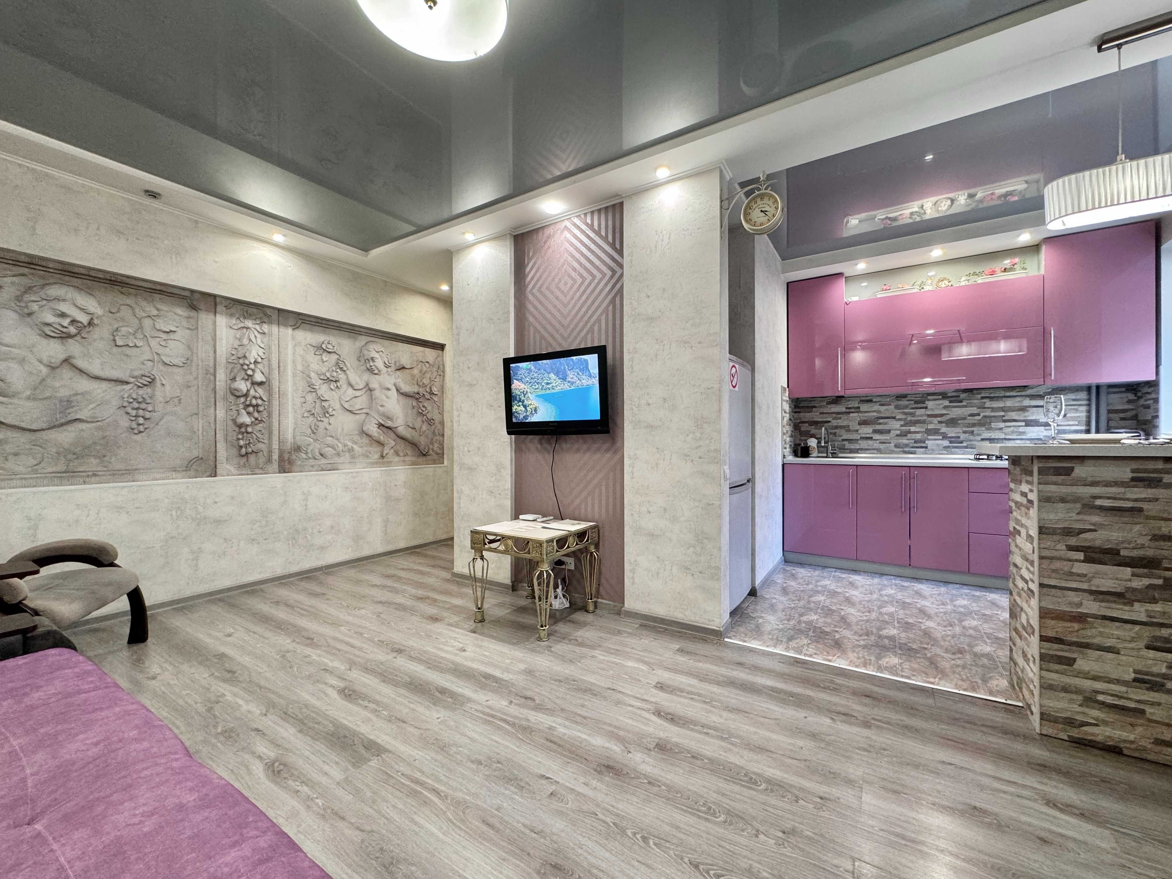 ApartPoltava Затишна студія біля театру Гоголя ПАНОРАМА,банк. ЧЕК