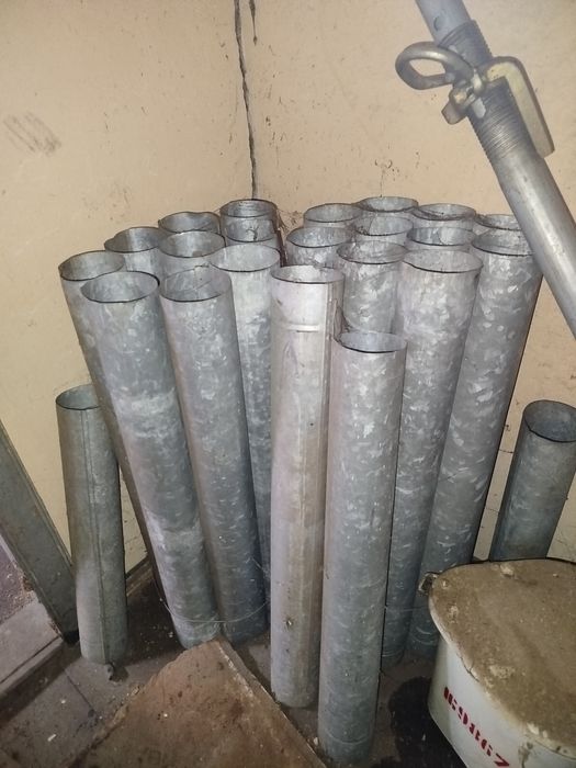 Rynna ocynkowana ogniowo fi 120, metrowe odcinki