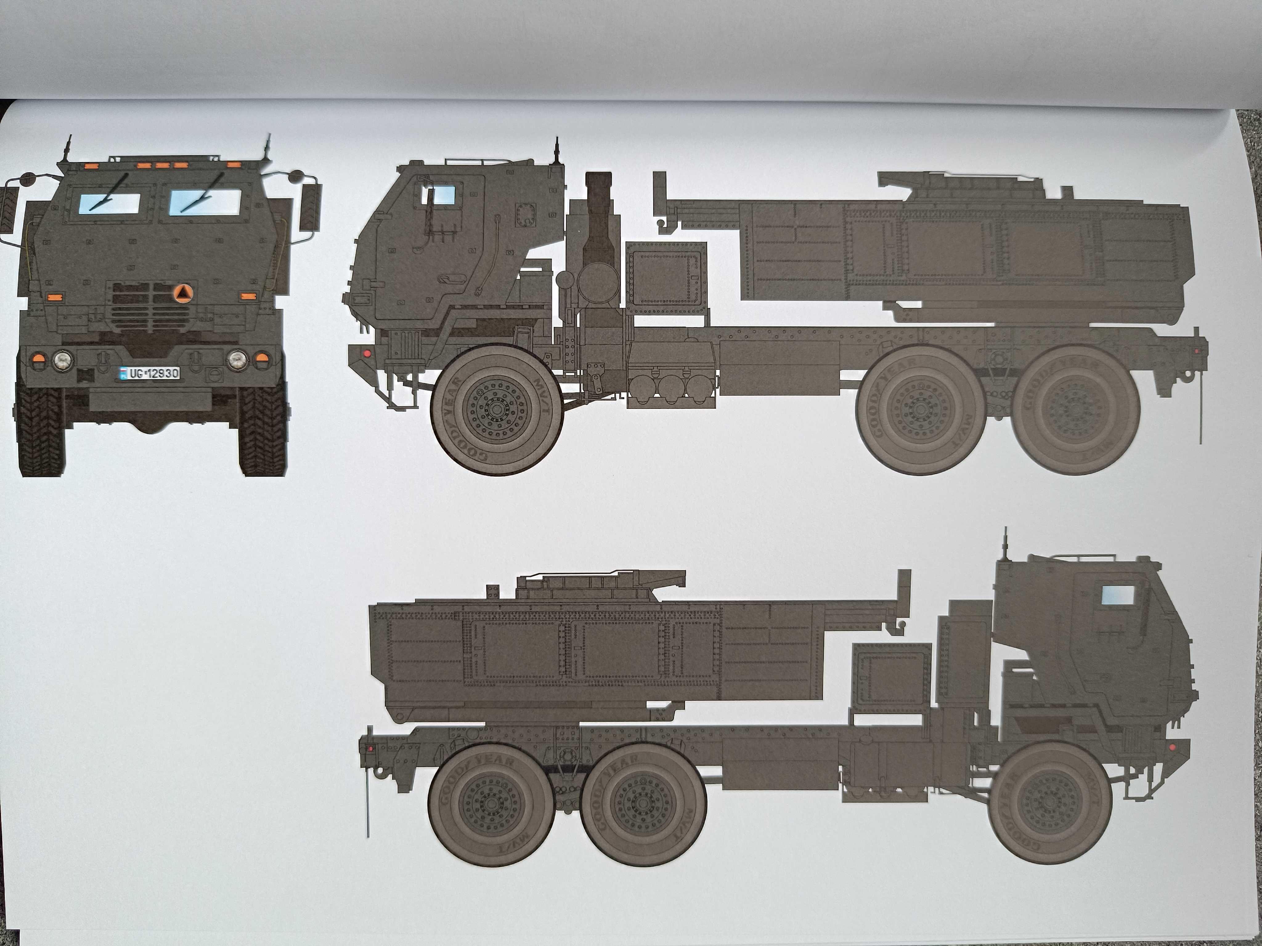 Model kartonowy Angraf 243 : M142 HIMARS