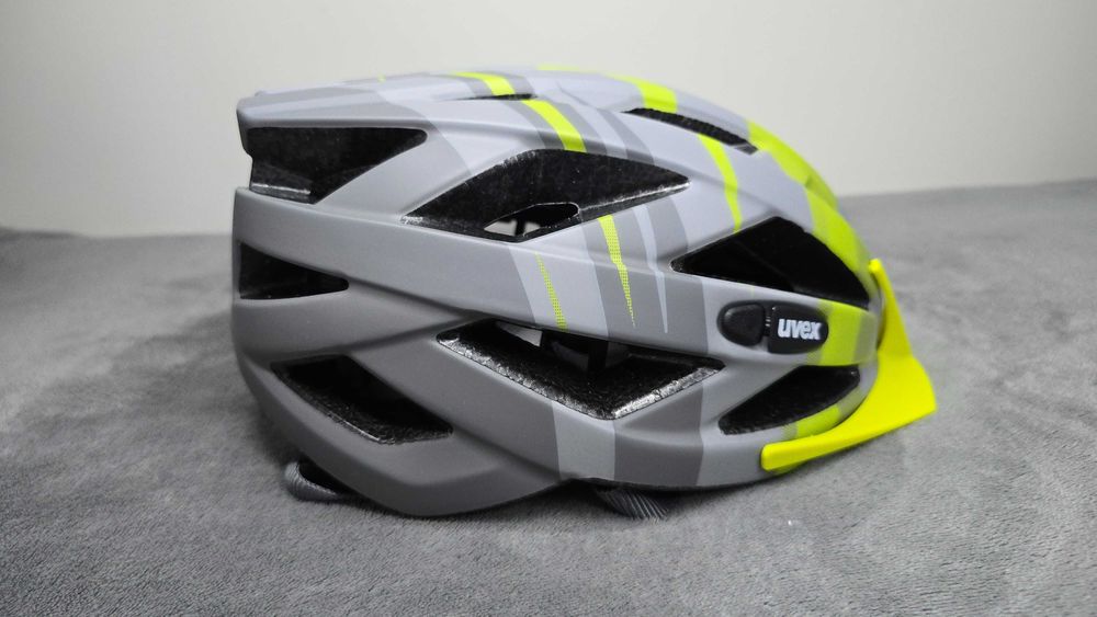 UVEX Air Wing CC grey lime matt Kask Rowerowy rozmiar 52-57cm