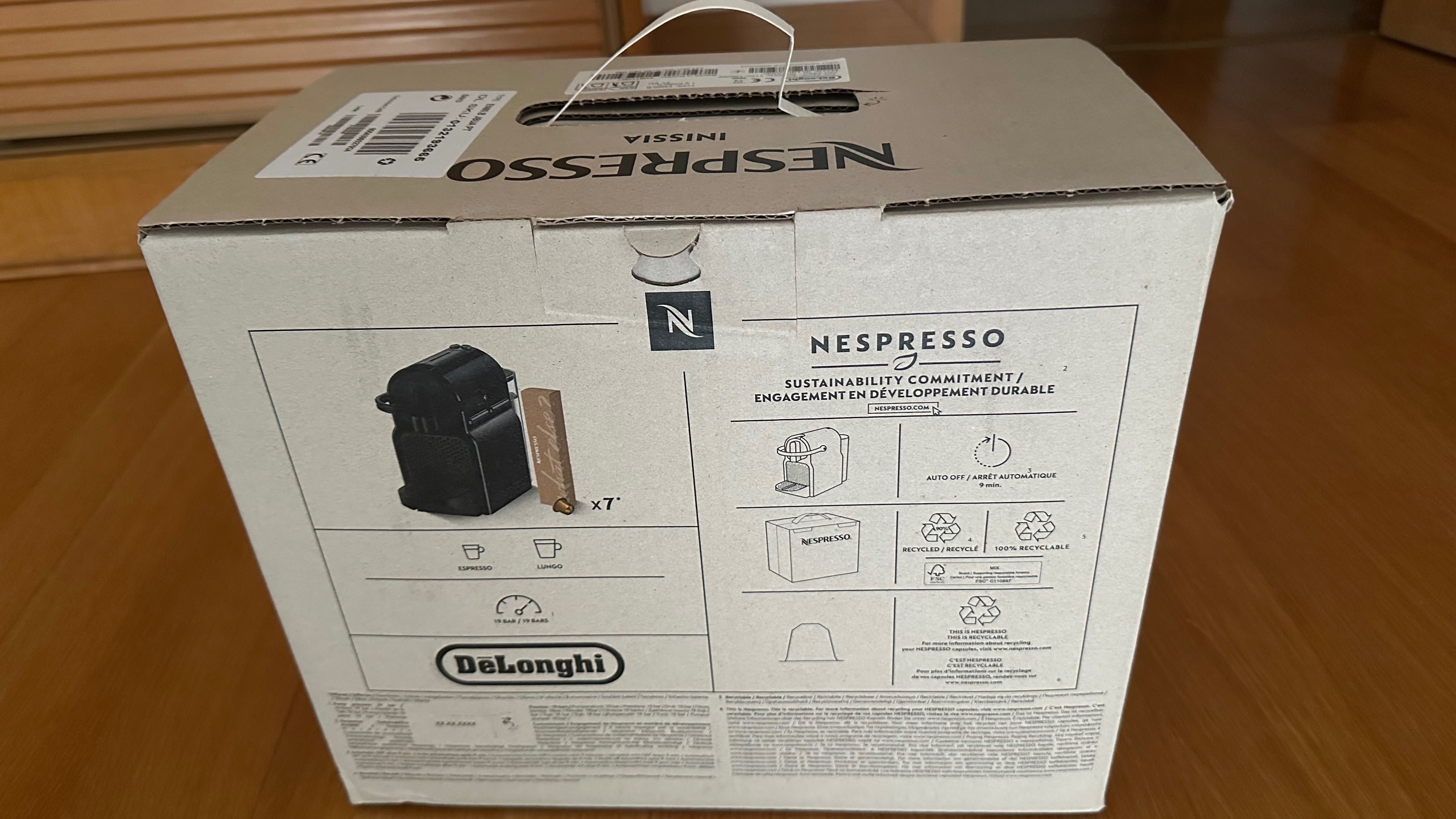 Máquina Café Delonghi Nespresso Inissia - Nova