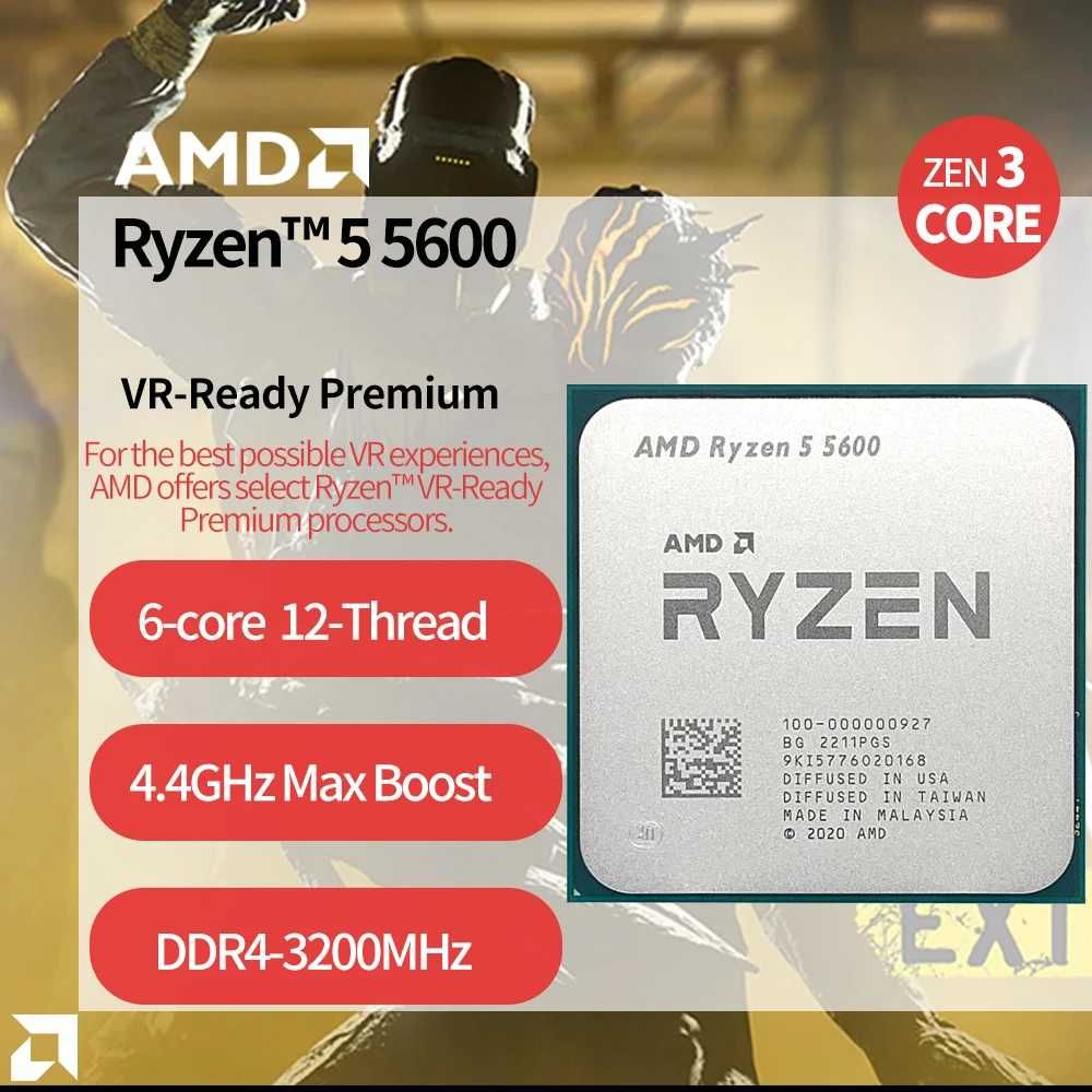 Процессор RYZEN 5 5600