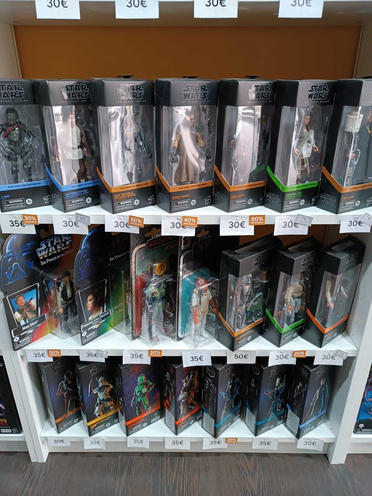 Coleção Black Series & Vintage Collection - Star Wars