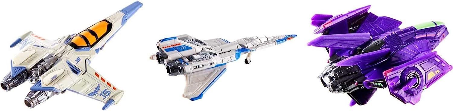 Mattel Lightyear набір кораблів Xl-15, Xl-1 і Zurg Fightership