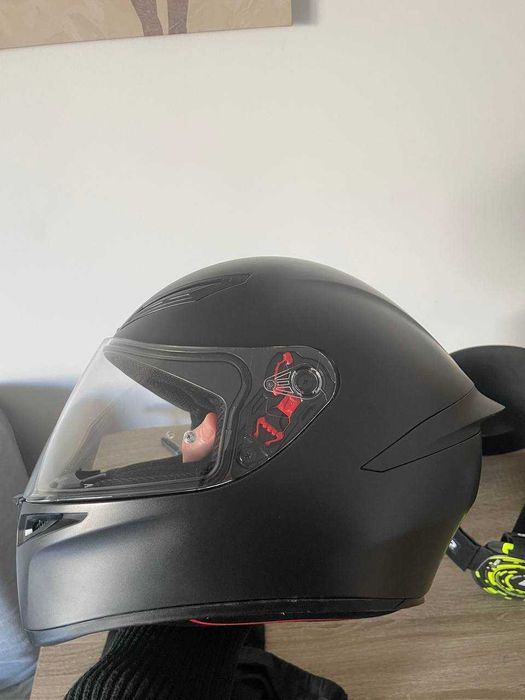 Nowy Kask AGV K-1 S E2206 Matt Black Rozmiar - ML