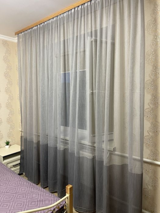 Продам пошиту тюль бамбук