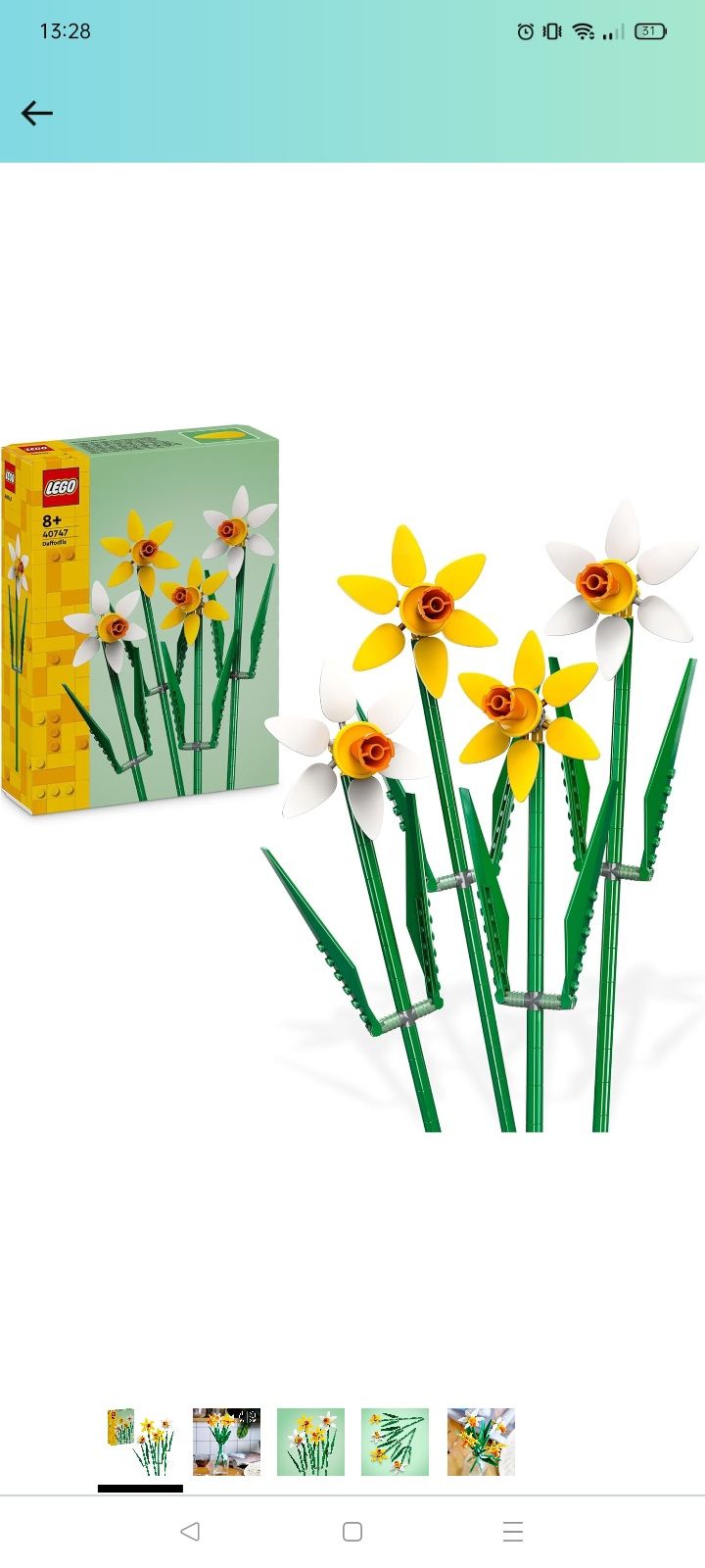 LEGO ICONS 40747 Żonkile