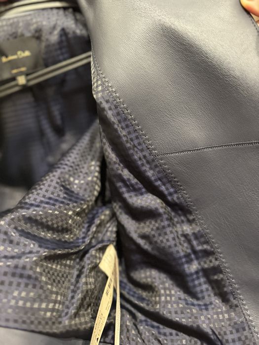 Шкіряна жіноча куртка Massimo Dutti
