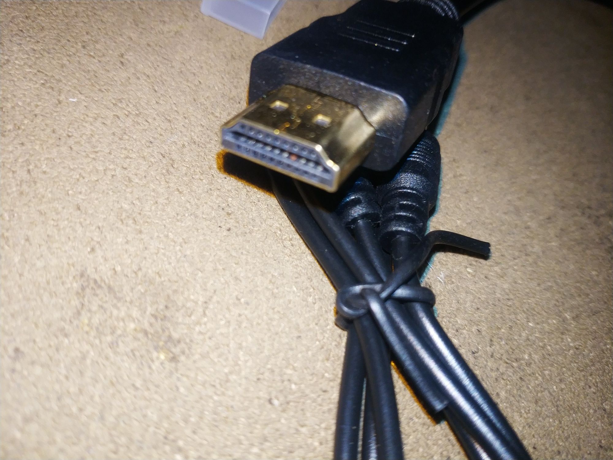 HDMI - VGA адаптер, конвертер видео + аудио, 1080P