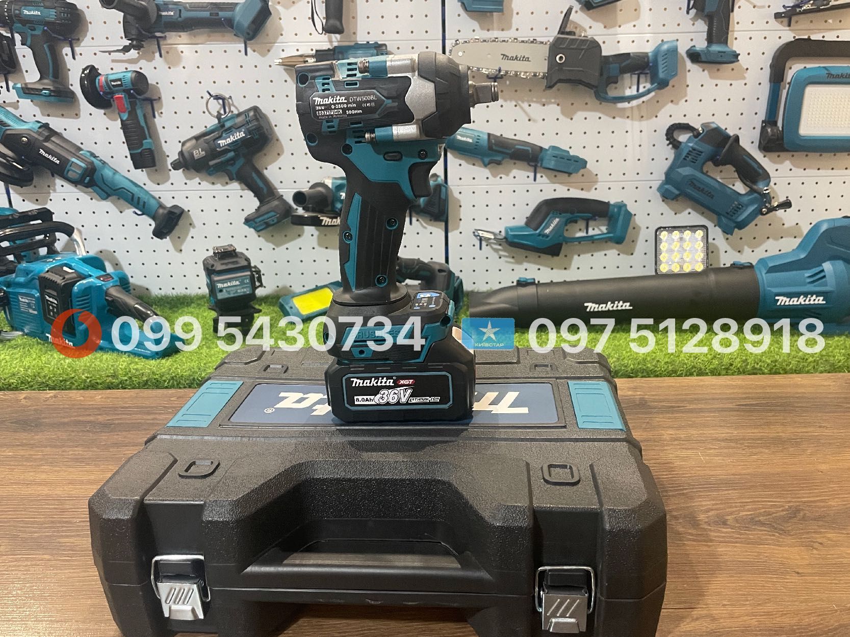 Гайковерт Makita DTW500BL Акумуляторний Безщітковий 36V Витоверт Імпак