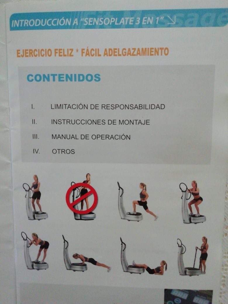 Máquina de exercício físico