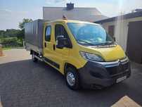 Citroen Jumper Doka 7 miejsc, plandeka