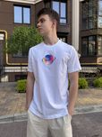 Футболка Nike Cosmic White T-shirt, белая найк оригинал, джордан