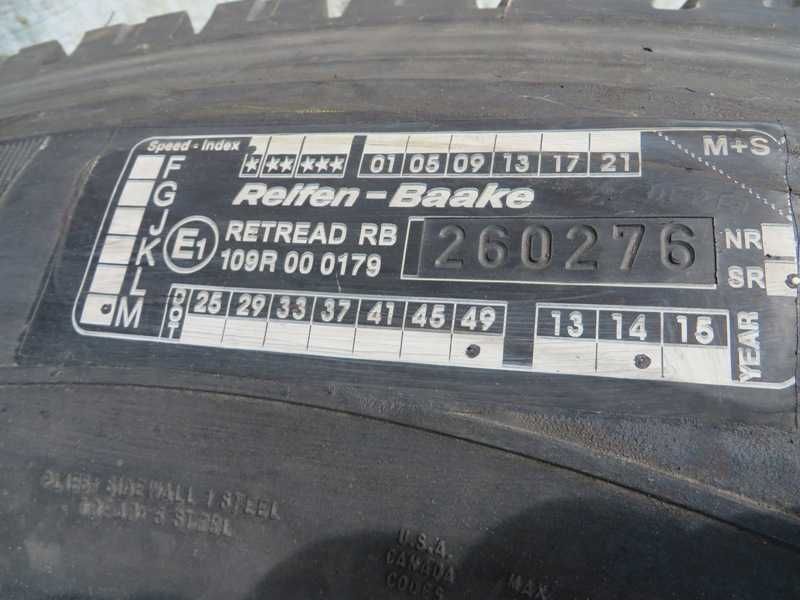 22,5 315/70/22,5 Goodyear Regional RHD 1 szt