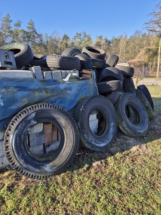 Oddam za darmo opony ciężarowe rolnicze osobowe duża ilość