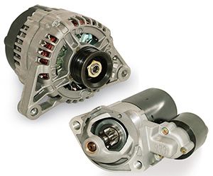 Стартер генератор та комплектуючі