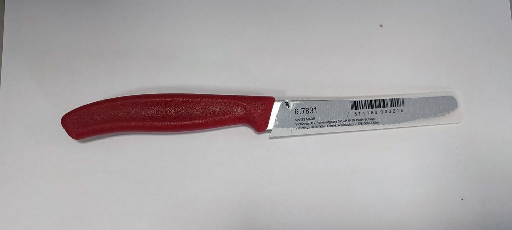 Кухонний ніж Victorinox Swiss Classic 10 см Червоний