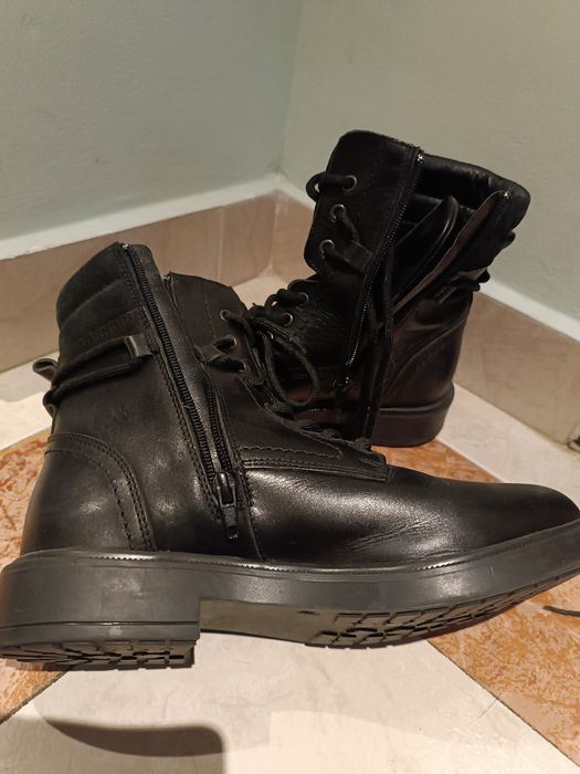 Botas pretas Inverno 39 em pele