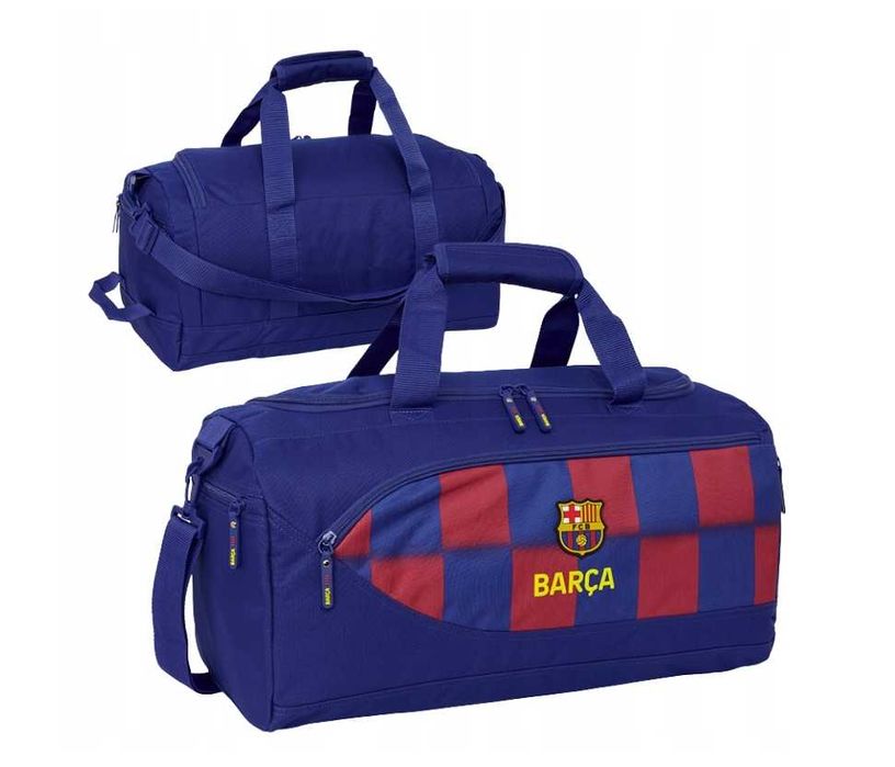 FC Barcelona Duża Torba Sportowa Podróżna 25/26 Czerwony Niebieski