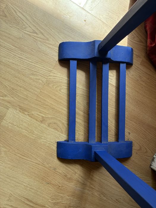 Cabide Antigo Criado Mudo Azul