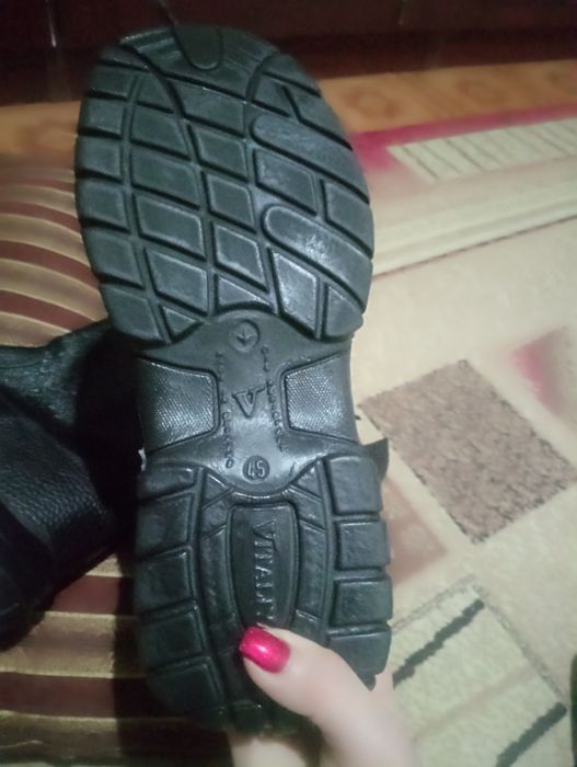 Робочі кирзові чоботи