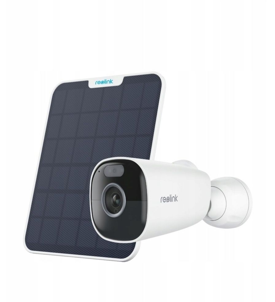 Зовнішня камера спостереження reolink argus eco pro+ сонячна панель