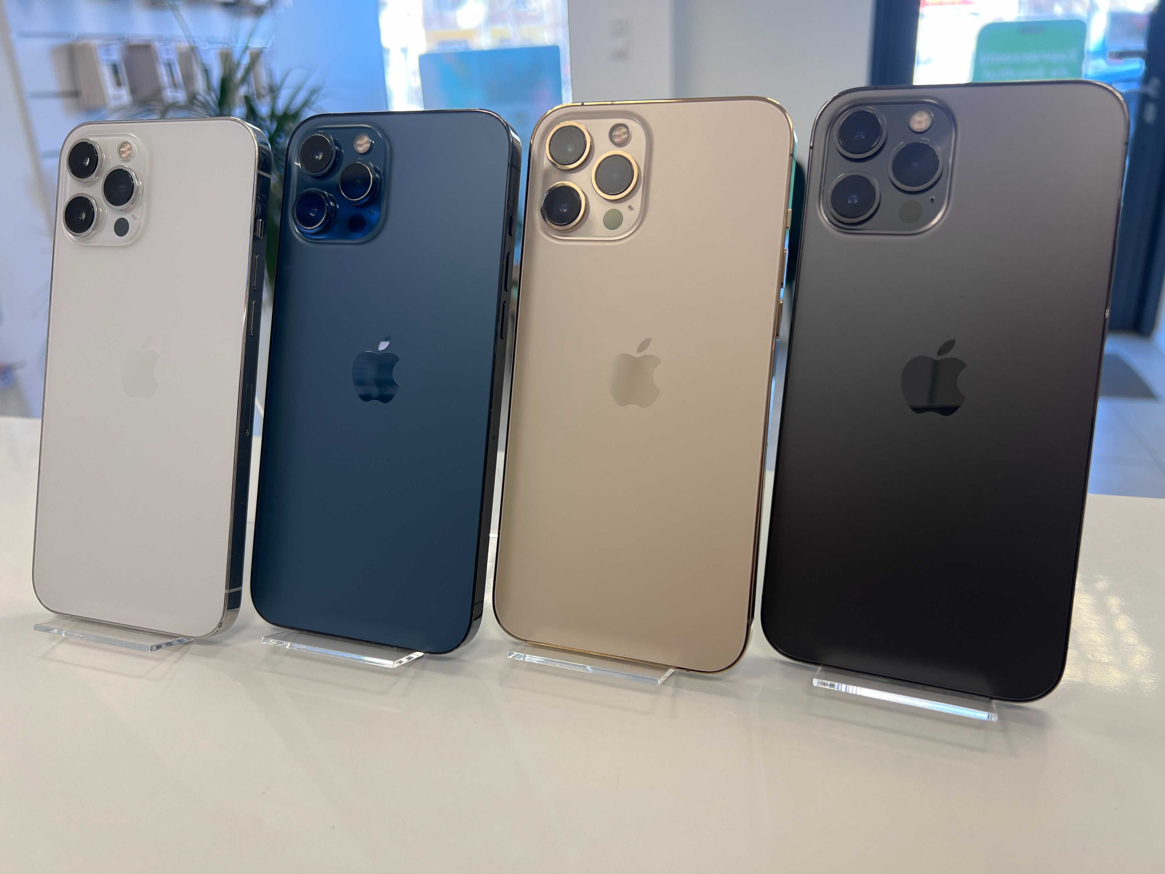 iPhone 12 Pro Max 256GB Kolory -Bateria 100% -1 Rok Gwarancji- Raty 0%