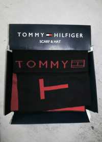 Tommy Hilfiger komplet czapka i szalik nowy na prezent