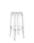 Bancos Charles ghost 75 cm (2 stools)