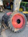 Koła wąskie do miedzyrzędzi 9.5 R48 i 9.5 R36 do Fendt, John Deere