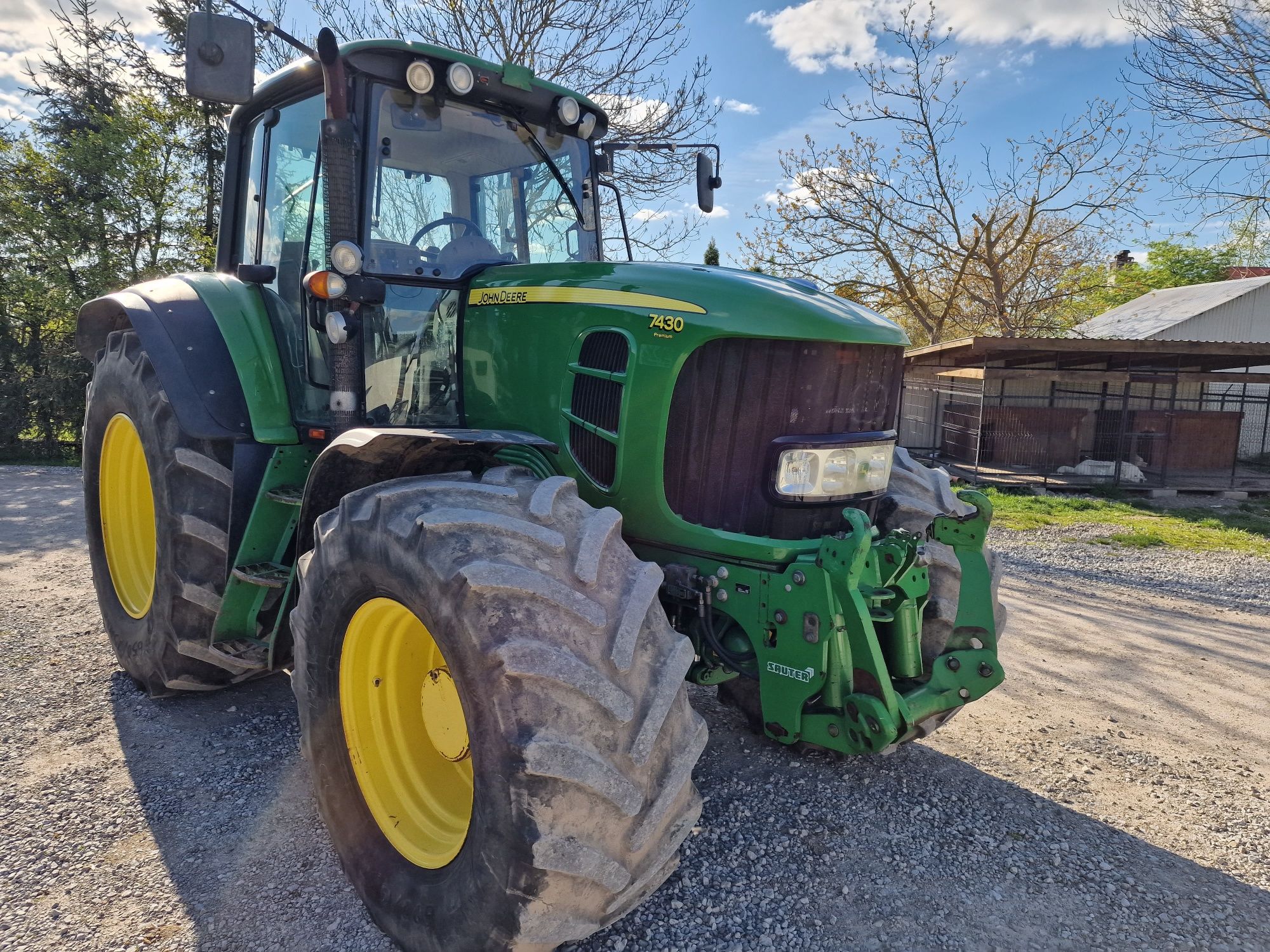 Ciągnik John deere 7430 premium