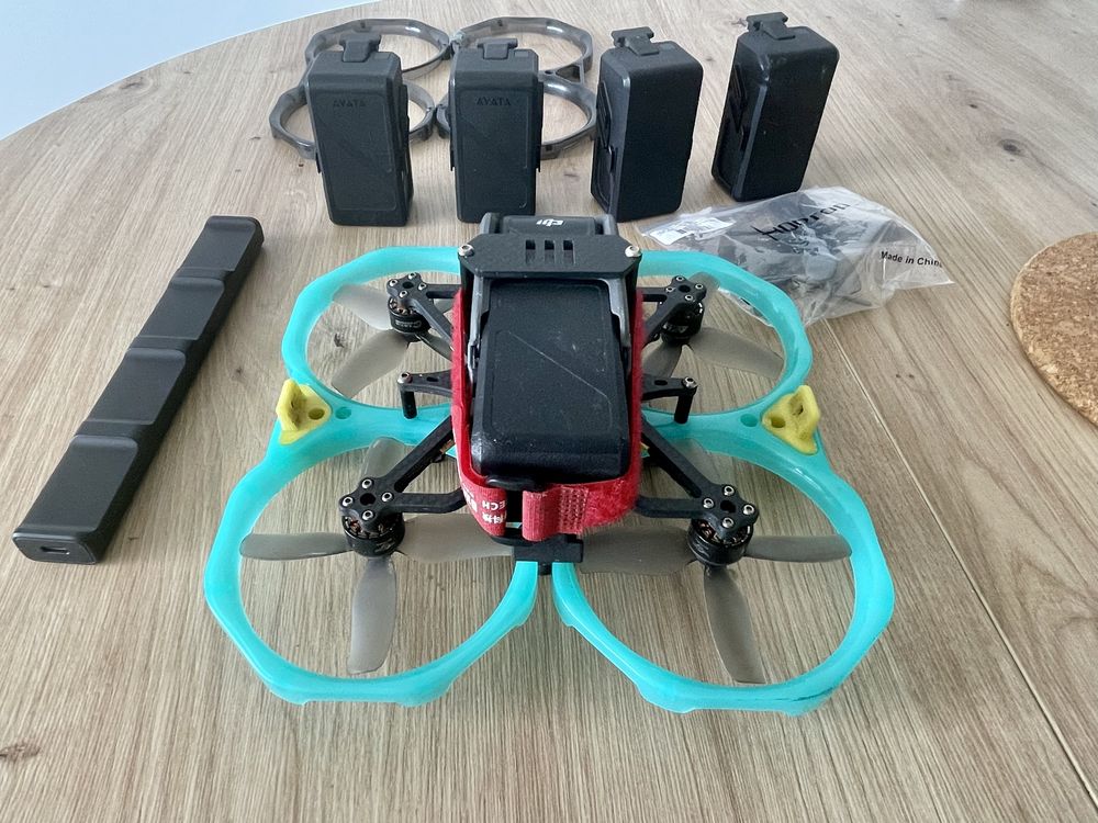 Dji avata, axisflying, 5 baterii, dron 3.5, fpv, dji o3