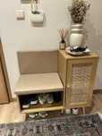 Sapateira Banco Rattan