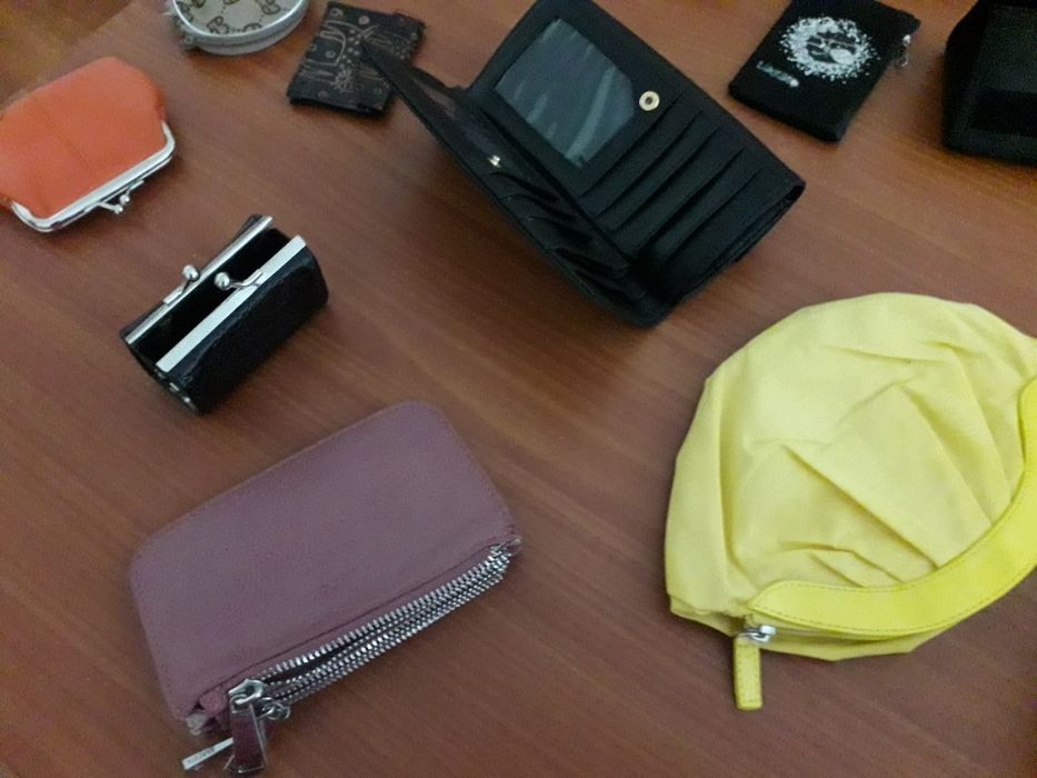 Carteiras/porta moedas homem/senhora