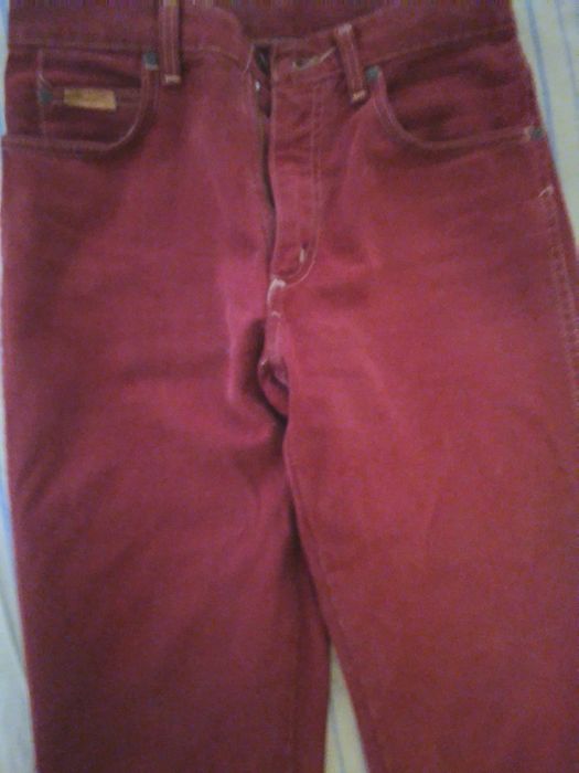 Джинси Wrangler бордового кольору оригінал (Велика Британія).