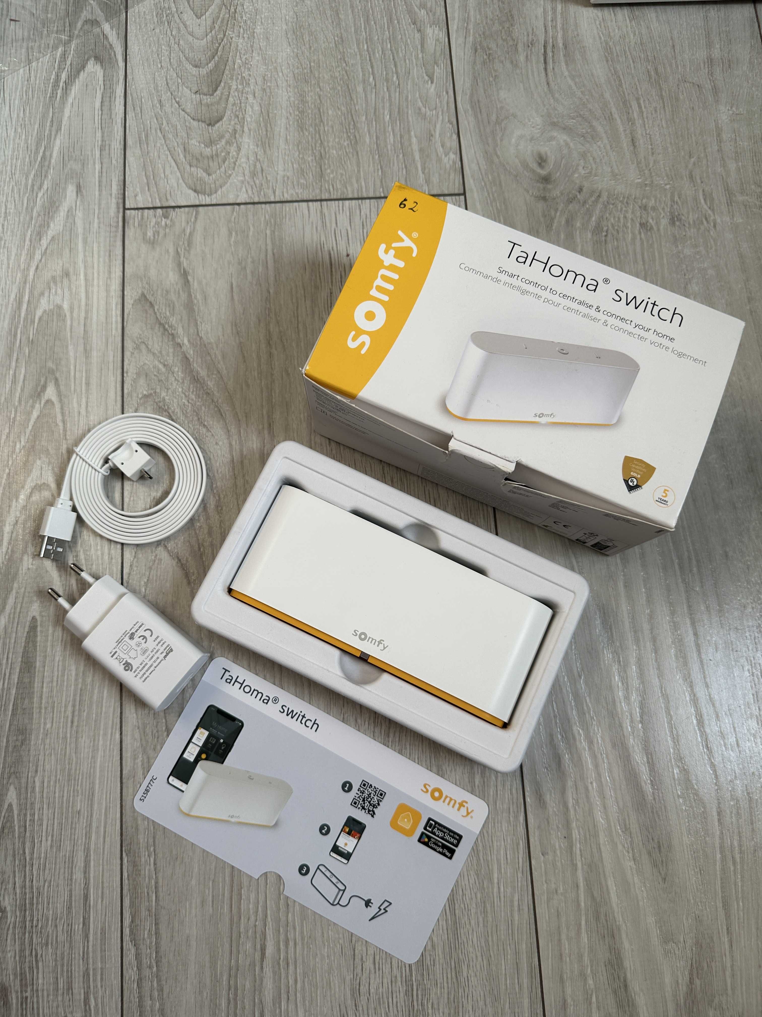 Somfy Tahoma Switch wifi zigbee / homekit / IO / RTS