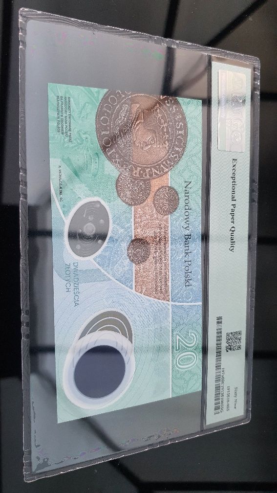 20 złotych Mikołaj Kopernik PMG 69EPQ