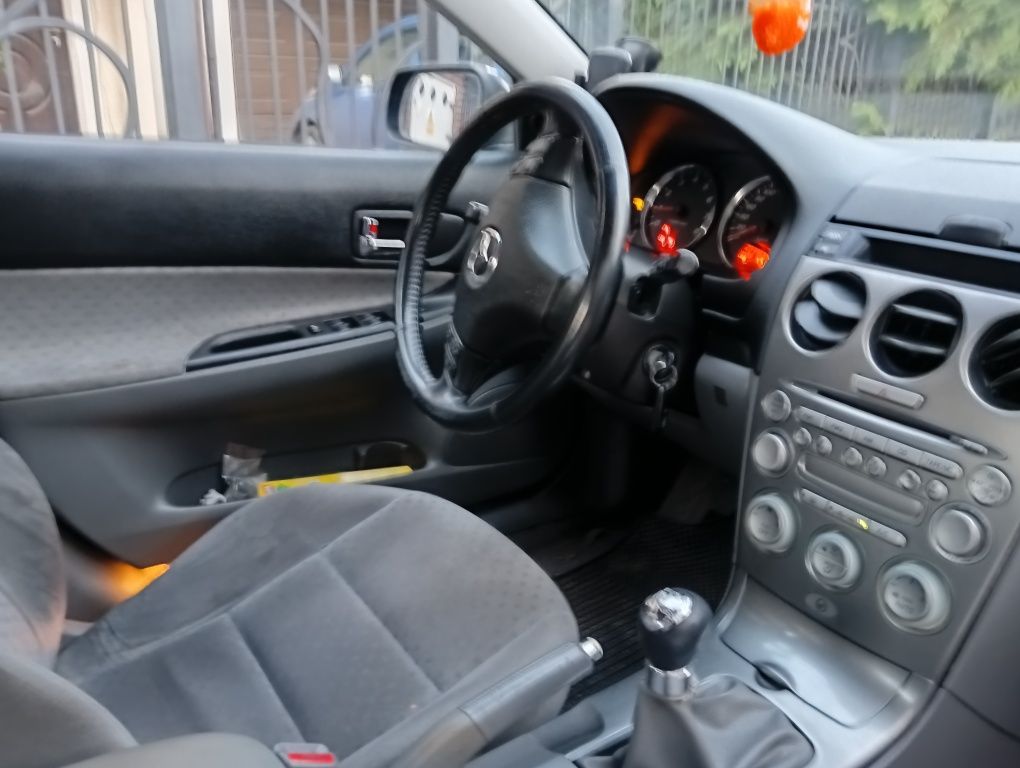 Mazda 6 1,8 Benz 04r do jazdy ważne opłaty sprawna klima