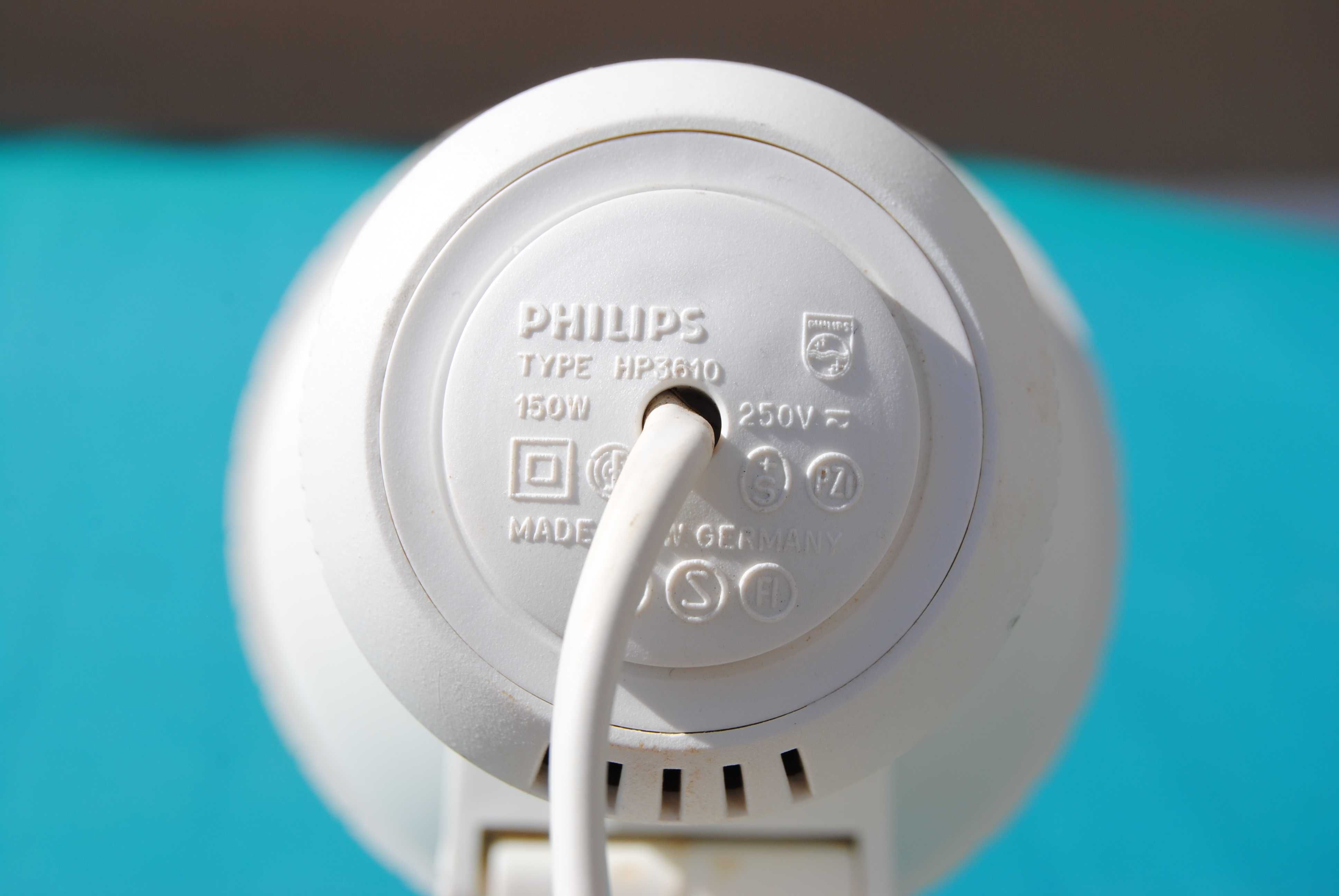 Candeeiro Philips HP 3610 lâmpada Infrared terapia Vintage