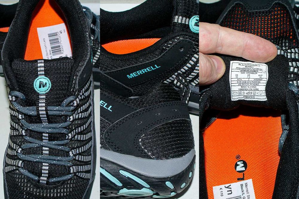 ‼️Кросівки трекінгові Merrell Storm Rush Eggshell Black 41 р оригінал