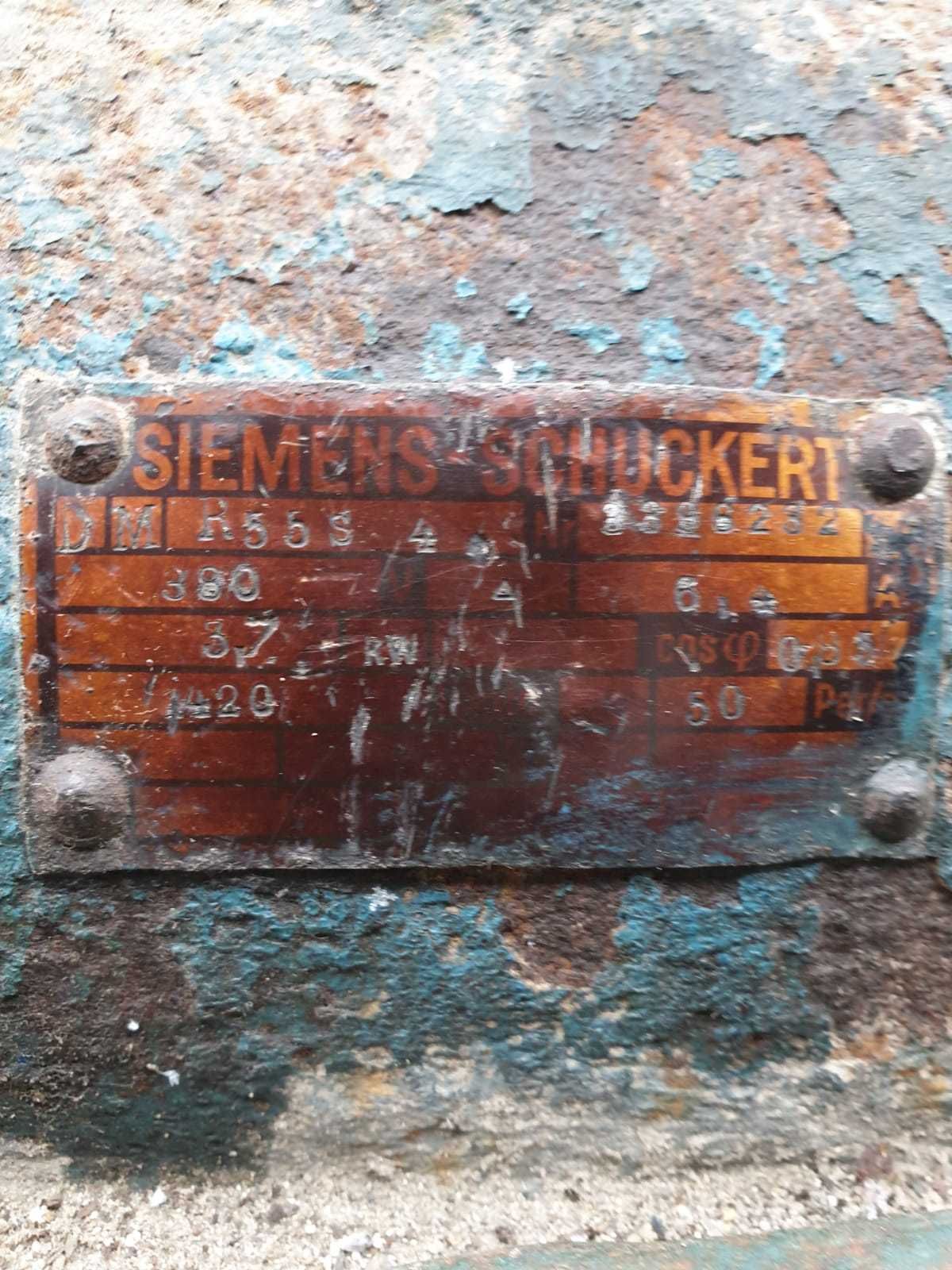 Silnik elektryczny 3,7 kw Siemens Schuckert.