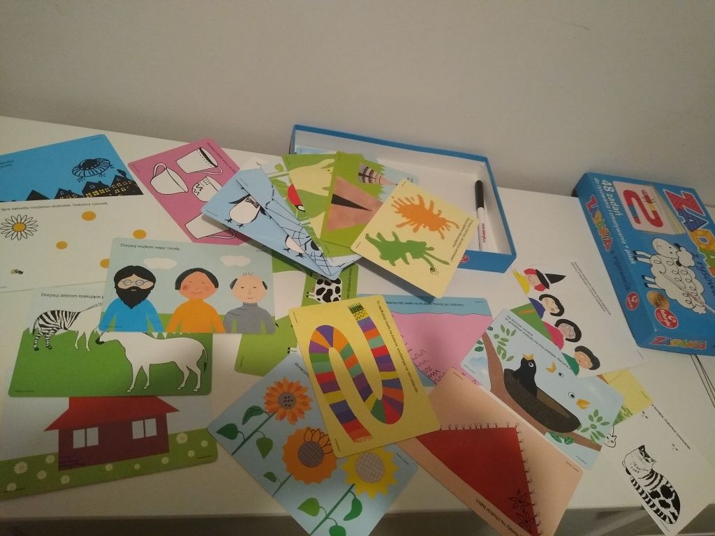 Zabawka edukacyjna- Zadania z rysowania